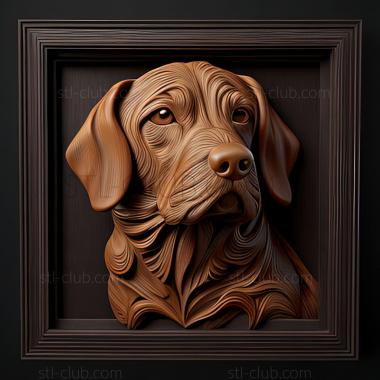 3D model st Falen dog (STL)